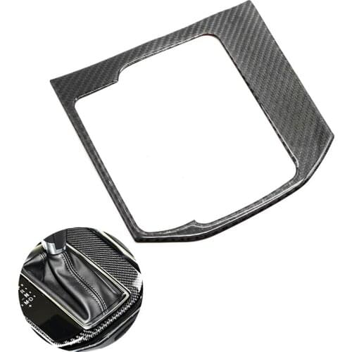 For Mazda CX-5 CX 5 2017 2018 Carbon Fiber Car Gear Shift Panel Cover ONLY LHD