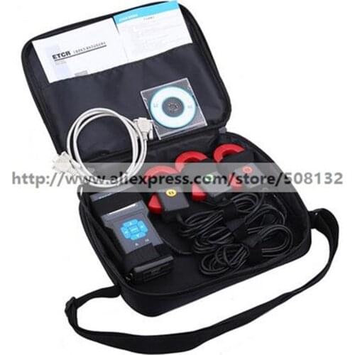 ETCR8300 Three-Channel Leakage/Current Monitoring Recorder 0mA-200A true RMS