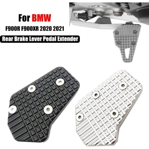 F900XR F900R Rear Foot Brakes Pedals Levers Step Plate Extension For BMW F900 XR F900 R 900XR 2020 2021 Motorcycle Accessories