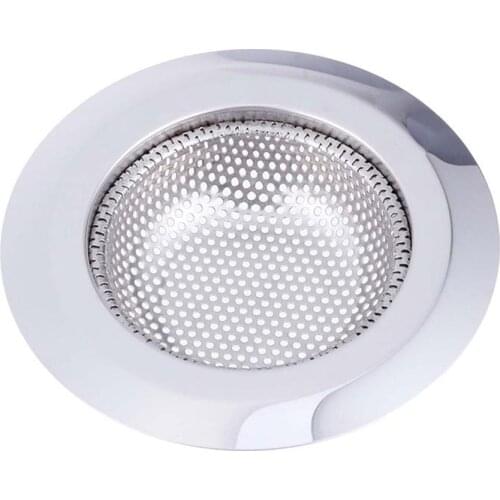 7/9/11cm Kitchen Sink Filter Sink Strainer Anti Blocking Stainless Steel Drain Mesh Basket For Home Kitchen Bathroom