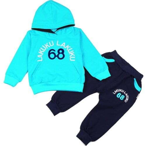 Baby Clothing Sets Children boys clothes Birthday suit Boys Tracksuits Kids Brand Sport Suits Hoodies Top +Pants 2ps Set clothes