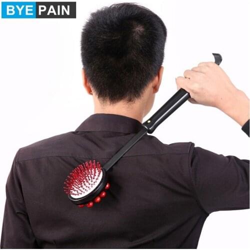 Back Knock Massage Hammer Stress fatigue Relief Handle Wood Scratcher Relaxing Massager Stick Body Health Care Tool