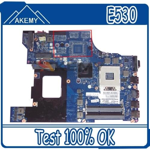 Laptop motherboard For LENOVO ThinkPad Edge E530 HM77 Mainboard 04W4014 QILE2 LA-8133P SLJ8C DDR3