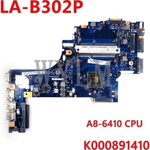 K000891410 LA-B302P Mainboard For TOSHIBA satellite c55d-b5212 Laptop motherboard 100% Tested