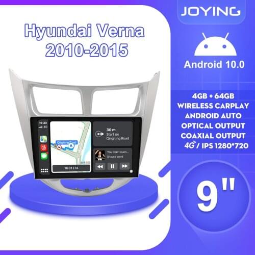9"Car Radio Navigation GPS Android Stereo For Hyundai Solaris Accent Verna 2010 2011 2012 2013 2014 2015 Multimedia Video Player