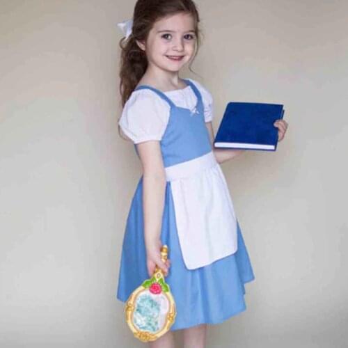 Snow White Dress Summer Princess Girls Elsa Dress Cute Baby Clothes D0017