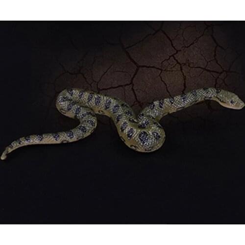 Fake Realistic Rubber North Us Green Anaconda Toy Snake Scary Halloween Props Jokes Prank Novel Gift