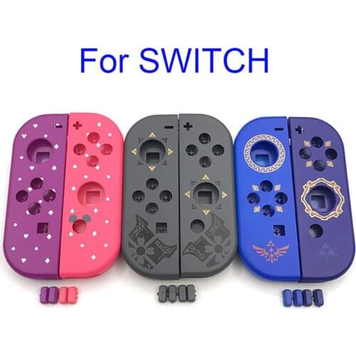 Replacement Housing Shell Case Set ABS Controller Shell for Switch NS NX Console and Right Left SL SR Buttons Repair Accessories
