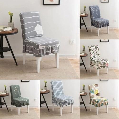 Modern Chair Covers for Dining Room Pack of 4 Pcs Chair Covers Spandex Elastic Chair Cover Wedding Covers for Chair for Kitchen