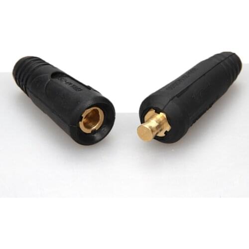 1set Welding wire special connector fast plug cable coupler electric machine quick joint
