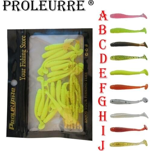 20Pcs/lot Wobbler Jigging 5cm 0.7g Fishing Lure Soft Worm Shrimp Jerkbait Fish Ocean Rock lure bass soft fish smell soft baits