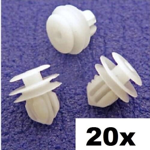 20x Pillar Trim Clips- For some Honda cars- Interior Trim Panel & Fascia Clips #91560-SED-003