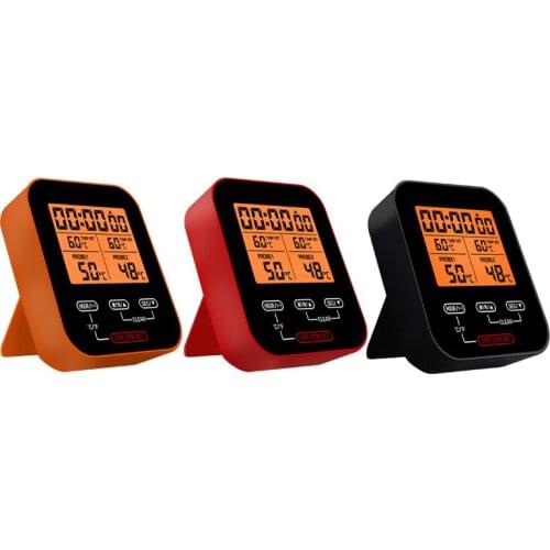 Wireless Meat Thermometer,Digital Remote Food Cooking Meat Thermometer for BBQ Grill Smoker Oven Kitchen