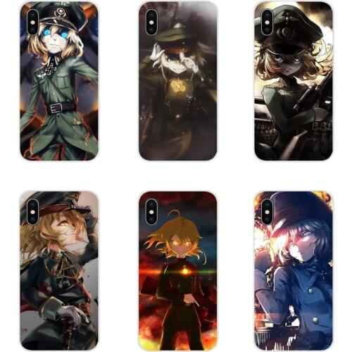 For Apple iPhone X XR XS 11 12Pro MAX 4S 5S 5C SE 2020 6S 7 8 Plus ipod 5 6 Japan Anime youjo senki Accessories Phone Skin Cover