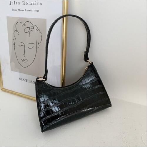 Fashion Exquisite Shopping Bag Retro Casual Tote Shoulder Bags Female PU Leather Solid Color Chain Handbag for Women Сумка Жен