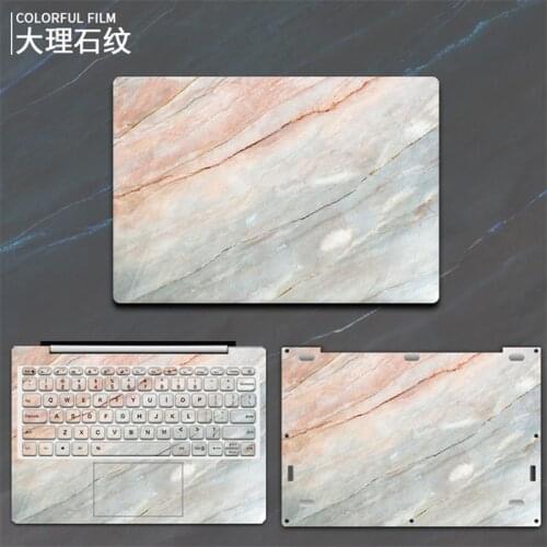 Full Set Marble Laptop Sticker for Xiaomi Notebook Mi Pro 15.6 Air 12 13 Decal Laptop Skin Case for Xiaomi Gaming Notebook 15.6
