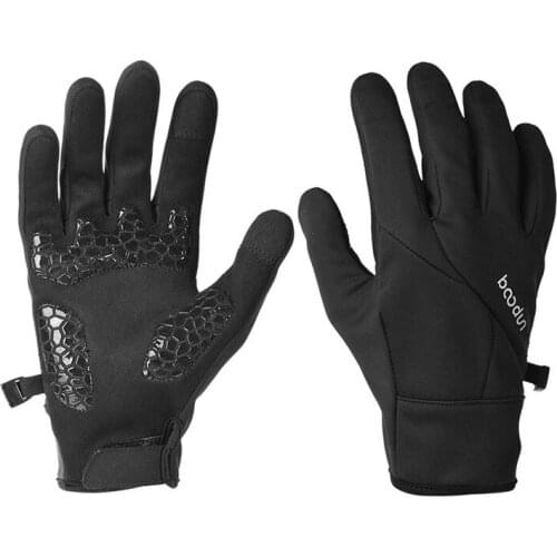 Unisex Sport Gloves Touch Screen Cycling Gloves Winter Thermal Waterproof Anti Shock MTB Bike Glove Ski Hiking Bicycle mitten