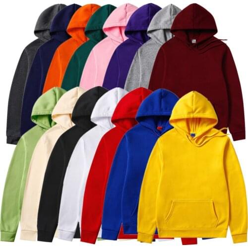 15 color Fashion Brand Mens Hoodies Autumn Winter Male Casual Hoodies Sweatshirts Men Woman Solid Color Hoodies Sweatshirt Tops
