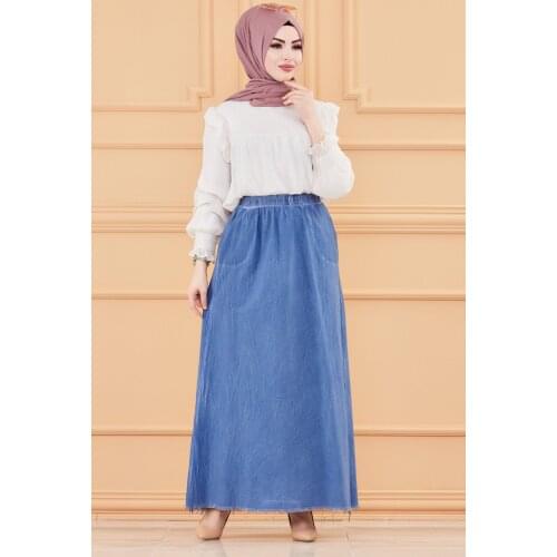 TUGBA Muslim Skirt muslim dress code 2021 turkish gown hijab summer