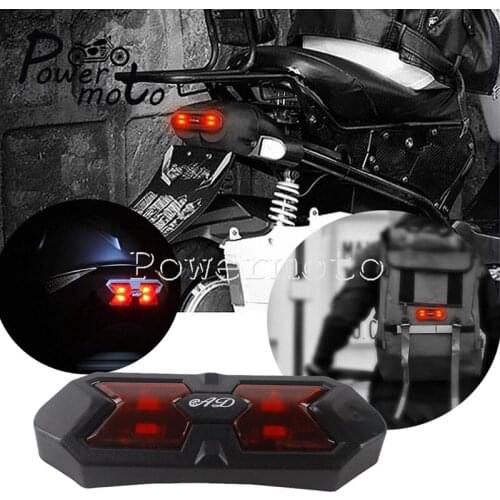 Universal Helmet Night Safety Warning Light LED Casco Blinker Tail Light Capacete Signal Light Strip Cycling Rider Biker Lamp