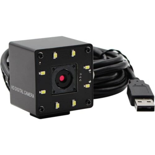 5Megapixel Auto Focus USB Camera with White LED Surveillance USB Camera Webcam for Linux Android Windows Mac