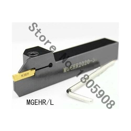 MGEHR1616-3 16*16*100MM External Grooving Turning Lathe Bar Tool Holder For Lathe Machine CNC Cutting Turning Tool Set Holder