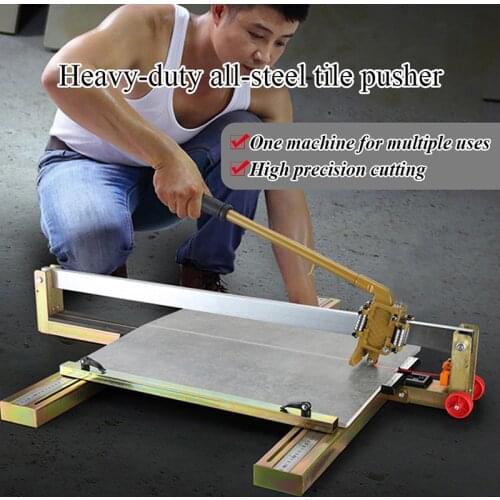 Heavy duty all-steel ceramic tile push knife floor wall tile cutting machine cutting tool high precision cutting machine