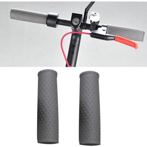 1 Pair Anti-Slip Electric Scooter Rubber Handle Bar Grip for Xiaomi Mijia M365
