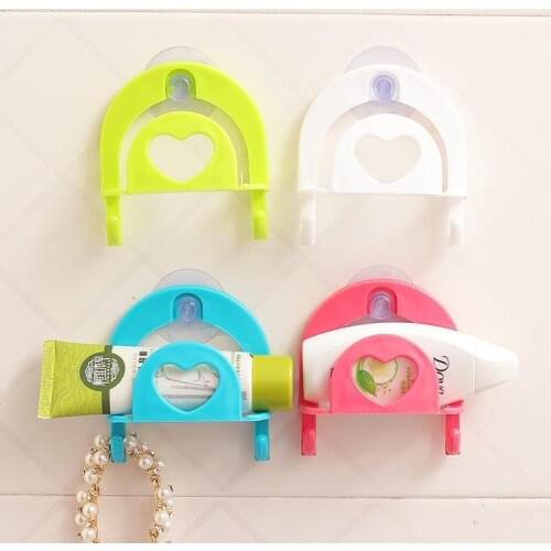 1 Pcs Kitchen Bathroom Rack Sink Wall Suction Rack Scouring Pad Sponge Drain Rack with Hook