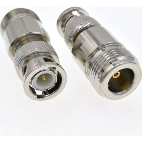 10PCS BNC Male Plug to N Tpye Female Socket RF Connector