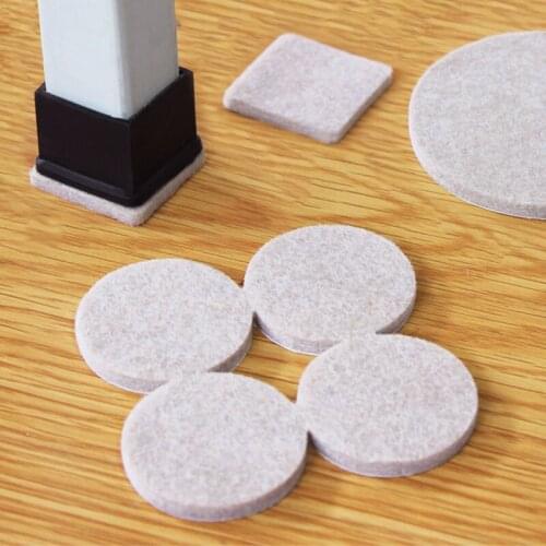 18Pcs/set Felt Anti-Skid Scratch DIY Resistant Furniture Feet Floor Protector Pads Table Legs Stools Chairs Mats