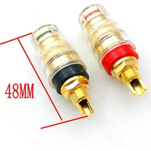 20PCS High Quality Binding Post for Amplifier Speaker 4mm Banana plug adapter