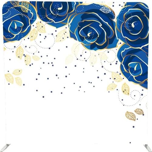 3D wall Straight 8ft Pillow Cover Backdrop tension Fabric Back wall