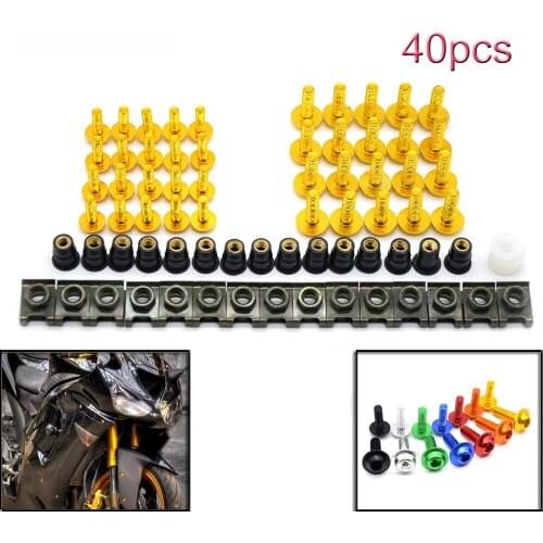 For SUZUKI GSXR1000 K1 K3 K5 K7 K9 TL1000 DL1000 100% Brand new Motorcycle Sports Car Rectification Bolts and Windshield Screw