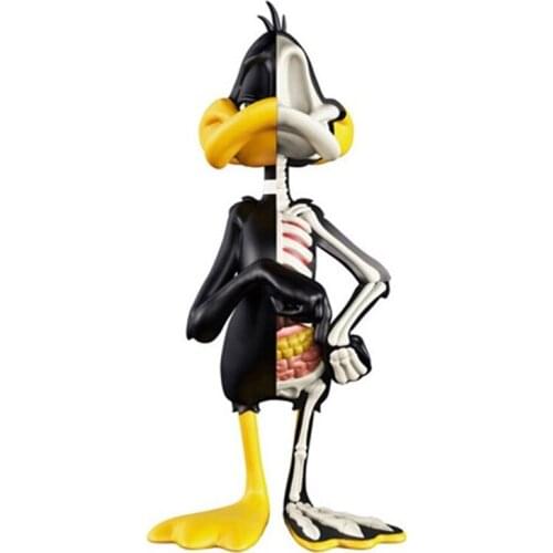 ART DISSECTION DUFFY DUCK FIGURINE PVC MIGHTY JAXX JASON FREENY 4D STATUE HOME DECORATION ACCESSORIES VALENTINES GIFT A685