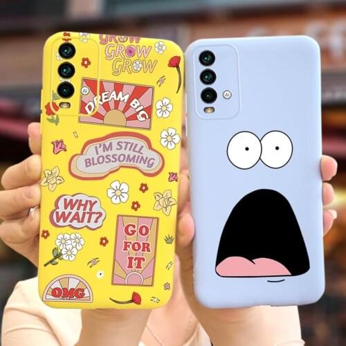 Cute Cartoon Cover For Xiaomi Redmi 9T Case Redmi9T Silicone Soft TPU Fundas For Xiaomi Redmi 9T 9 T Phone Cases Shockproof Capa