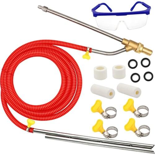Pressure Washer Sandblasting Kit 1/4Inch Quick Disconnect, Max Working Pressure: 5000 PSI