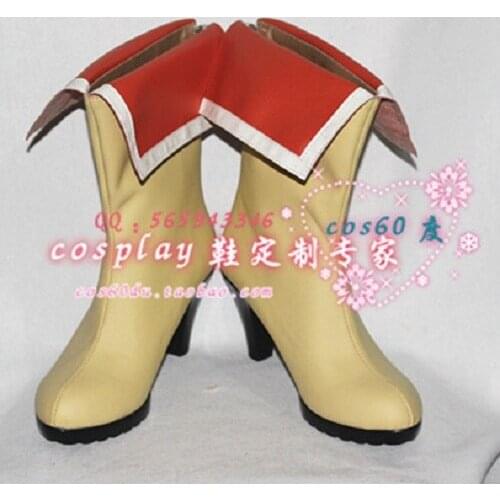 Beyond The Boundary Ai Shindo Leather Boots Cosplay Boots Shoes S008