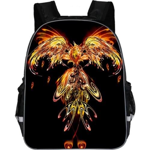 Phoenix Backpack For Teenagers Boys Girls Toddler Animal Kid School Book Bags Tap Dance Men Women Mochila Bolsa