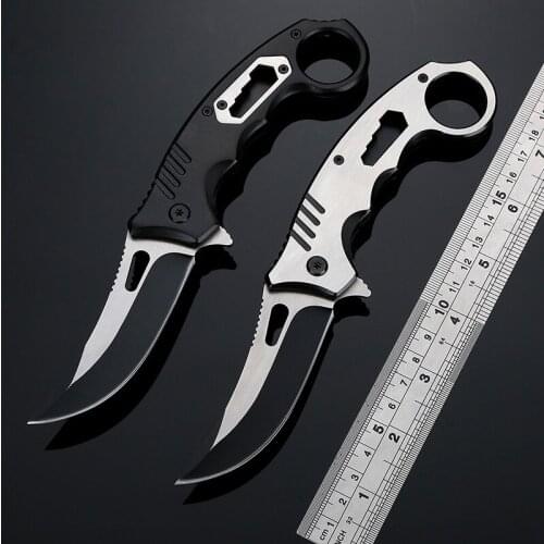 Folding Pocket Knife Survival Tactical Knife Stainless Steel Blade Combat Outdoor Hiking Camping Hunting Knives EDC Defense Tool
