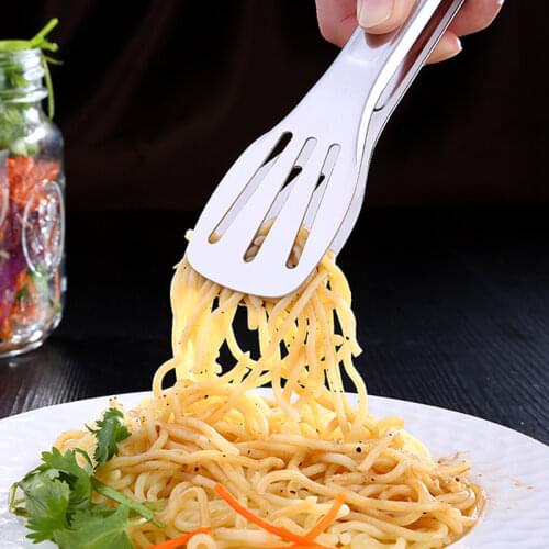 304 stainless steel food tongs food tongs anti-scalding bread meatball steak tongs barbecue barbecue tongs baking tools