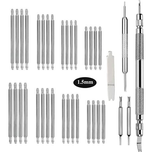 37x Spring Watch Band Bracelet Strap Link Pin Removal Repair Accessories