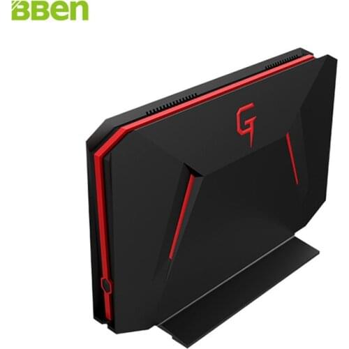 BBEN GB01 Mini PC Windows 10 Intel core I7 7700 NVIDIA GTX1060 4*USB HDMI HDD DP WiFi Gaming Computer