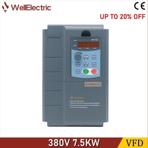 VFD Inverter 5.5KW/7.5KW/11KW/15KW/18.5KW 380V V/F control for Motor Speed Control Frequency Inverter