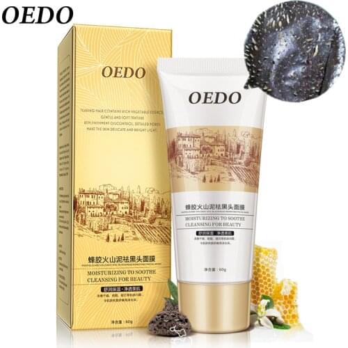 Black Mask Propolis volcanic mud Purifying Blackhead Remover Mask Deep Cleansing for AcneScars Blemishes WrinklesFacial