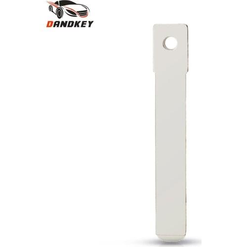 Dandkey Replacement Remote Car VA2 Key Blank Blade Without Groove For Renault For Citroen For Peugeot VA2 Uncut Key Blade