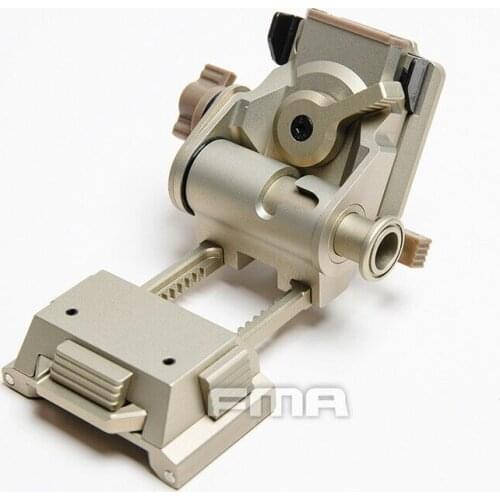 FMA Tactical Helmet NEW Wilcox Type L4G24 CNC NVG Mount Adapter DE/BK TB620