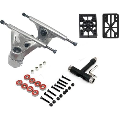 CX7 Land Surfboard Bracket 6Inch Skateboard Bridge Fishboard Skateboard Bearings Steering Axle Skate Board Accessorie