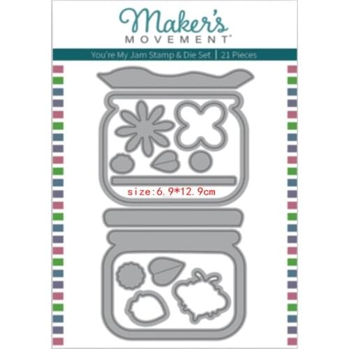 Sirius Jar embossing Metal Cutting Dies Stencils Template for DIY Scrapbooking Embossing Paper Cards Album Making Craft Die