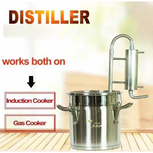 New small distiller household brewing tool microwave gas dual-use distiller beer red wine brandy whiskey white wine distillation